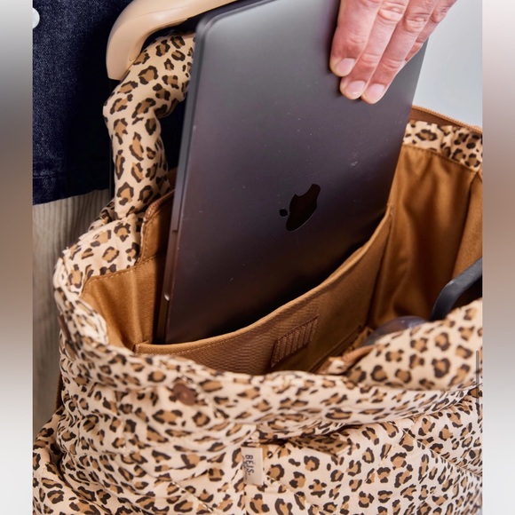 Beis x Elsa (sold out online) The Backpack Tote in Wild Child - Picture 8 of 12